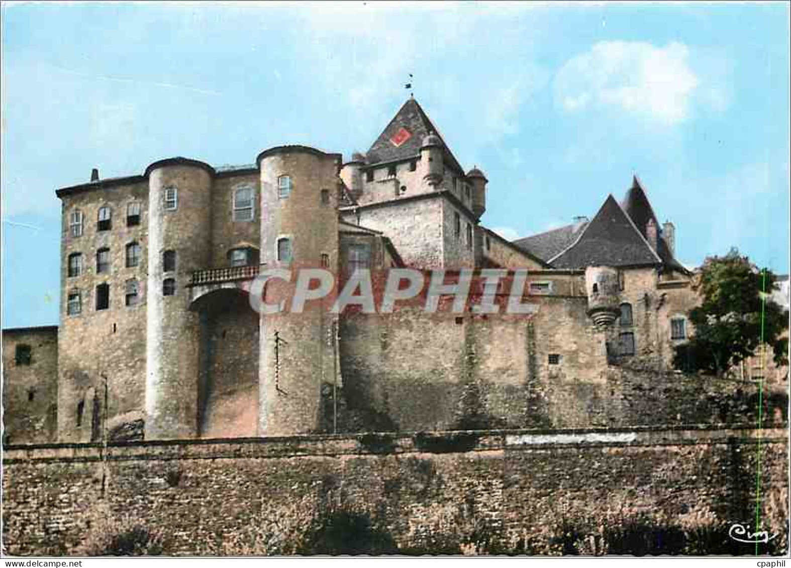 CPM Aubenas (Ardeche) Cite feodale le chateau d'Aubenas