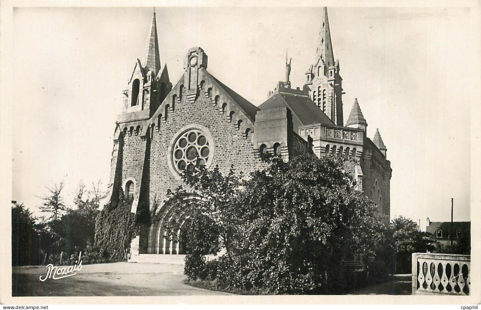 CPM Auray (Morbihan) Eglise Charles de Blois