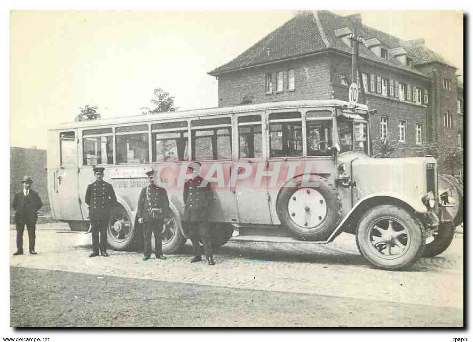 CPM Autobus der Kreis-Ruhrorter6Strabenbahn 1926