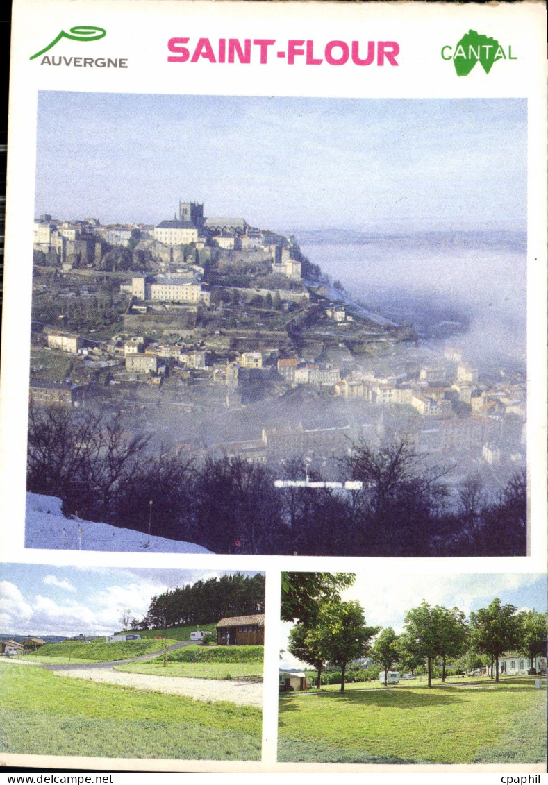 CPM Auvergne Saint Flour Cantal