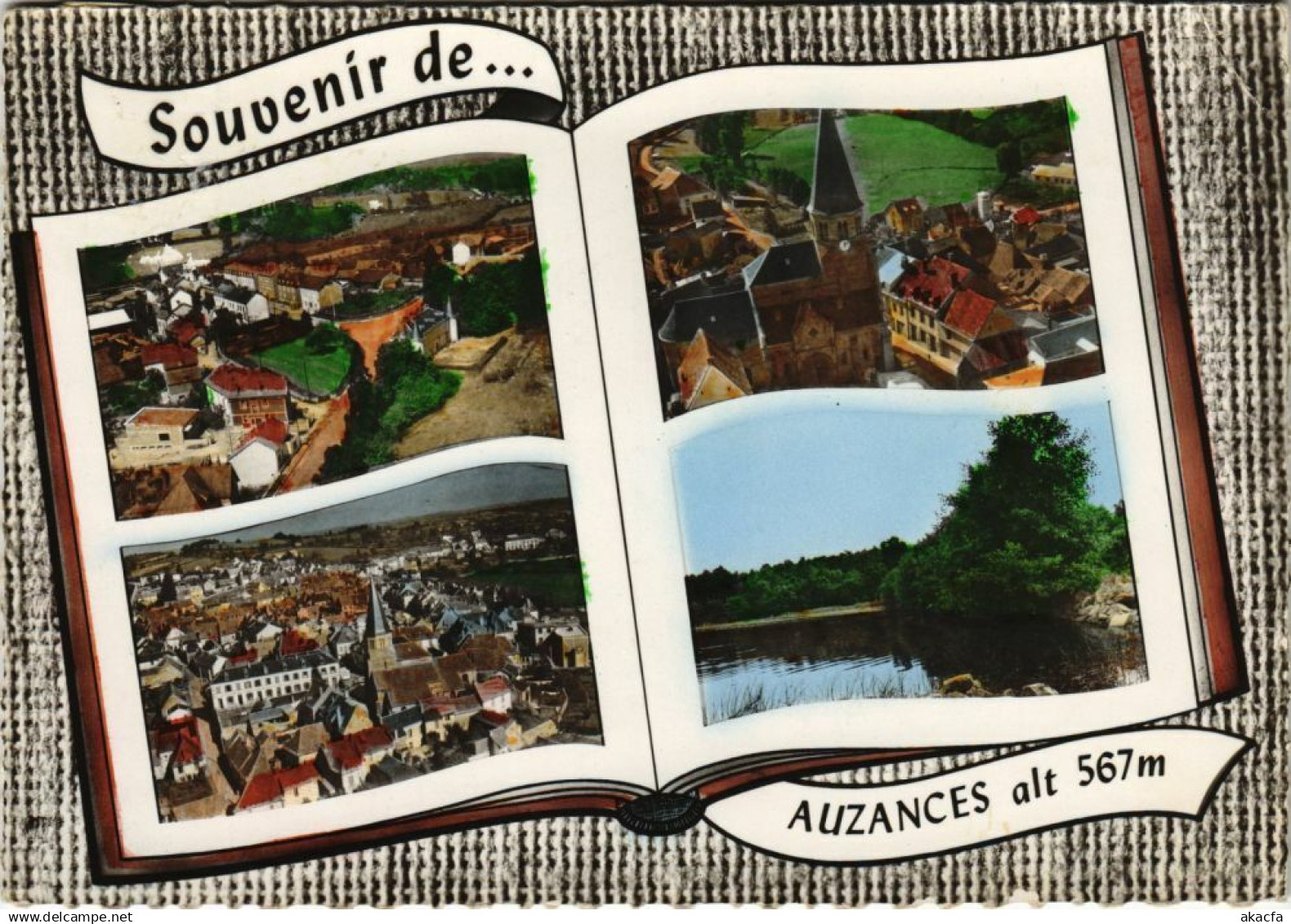 CPM Auzances Souvenir FRANCE (1050556)