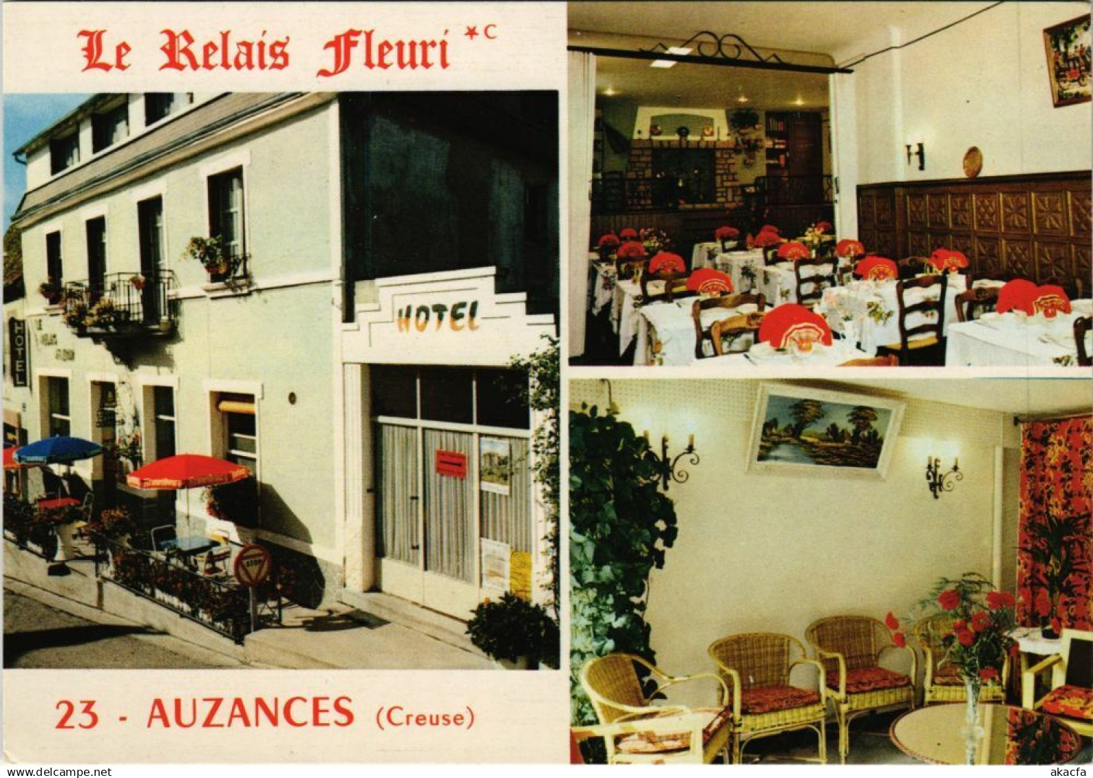 CPM Auzances Souvenir FRANCE (1050557)