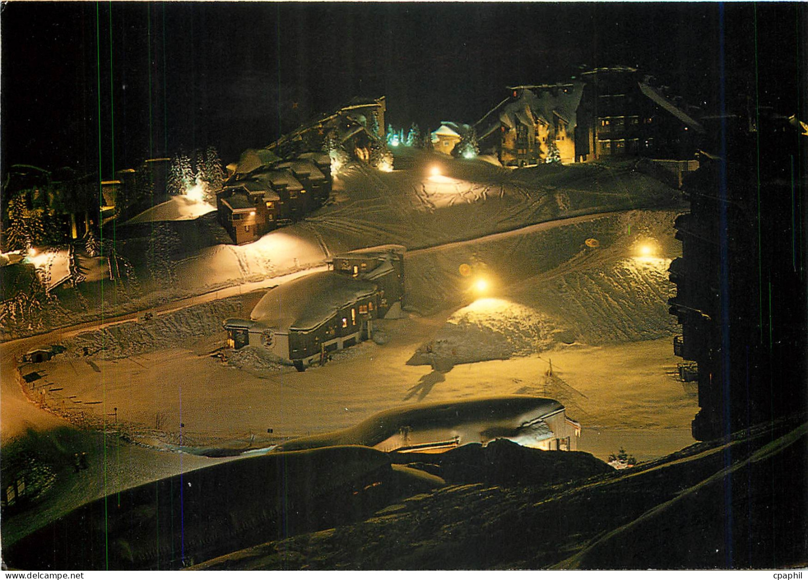 CPM Avoriaz Haute Savoie Les nuits fantastiques