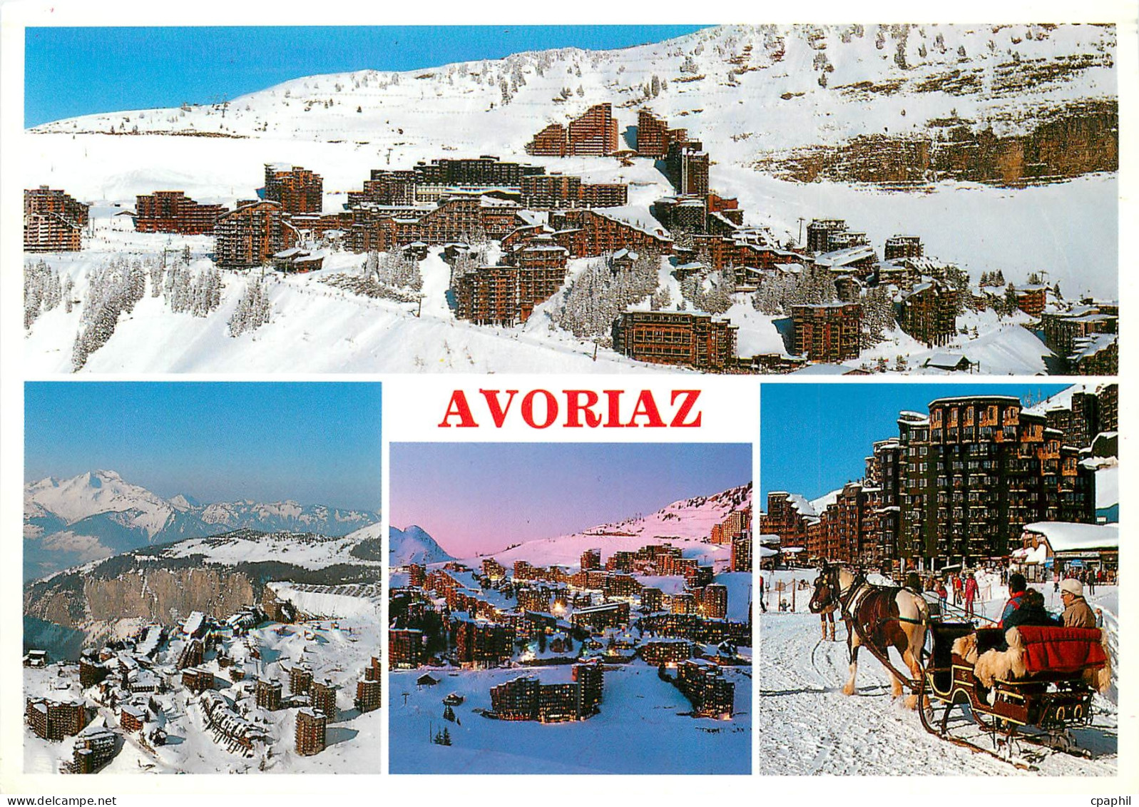 CPM Avoriaz (Hte Savoie) Alt 1800 m