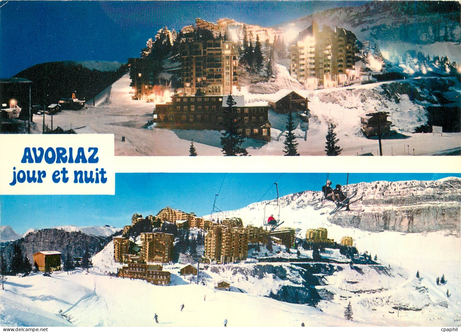 CPM Avoriaz Station sans voitures