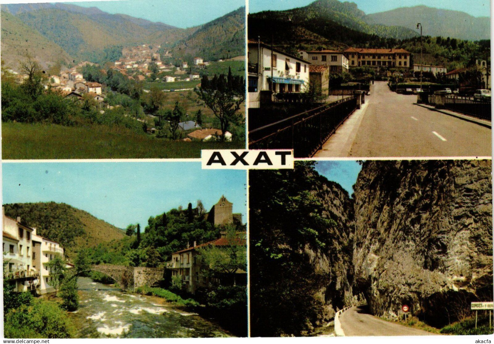 CPM Axat Souvenir FRANCE (1013582)