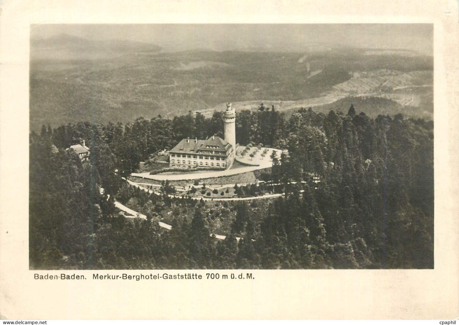 CPM Baden-Baden Merkur-Berghotel-Gaststatte
