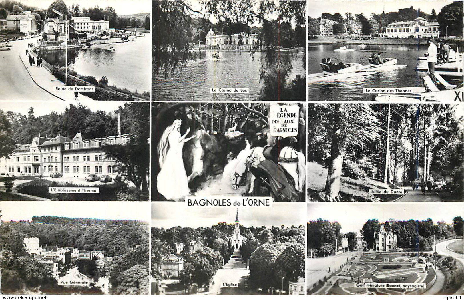 CPM Bagnoles de L'Orne La legend des Eaux de Bagnoles