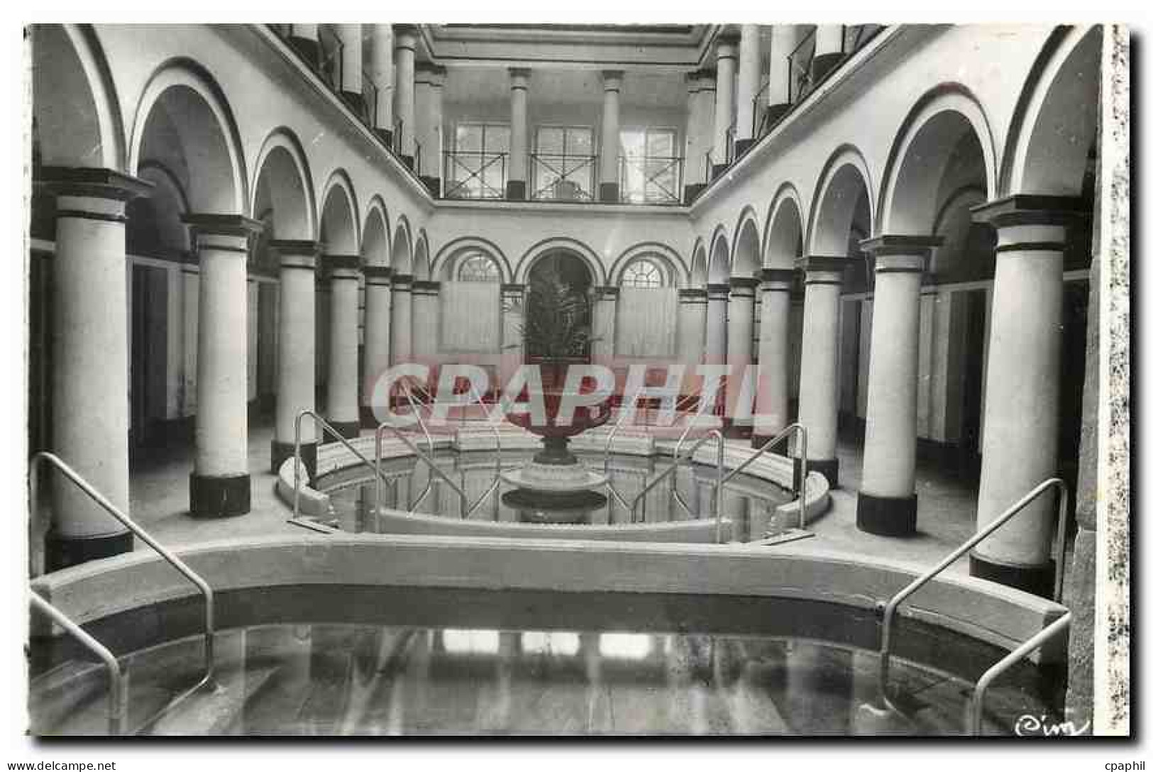 CPM Bains les Bains Interieur du Bain Romain Vosges