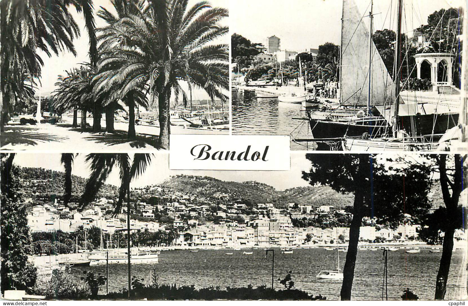 CPM Bandol Cote d'Azur Bateaux