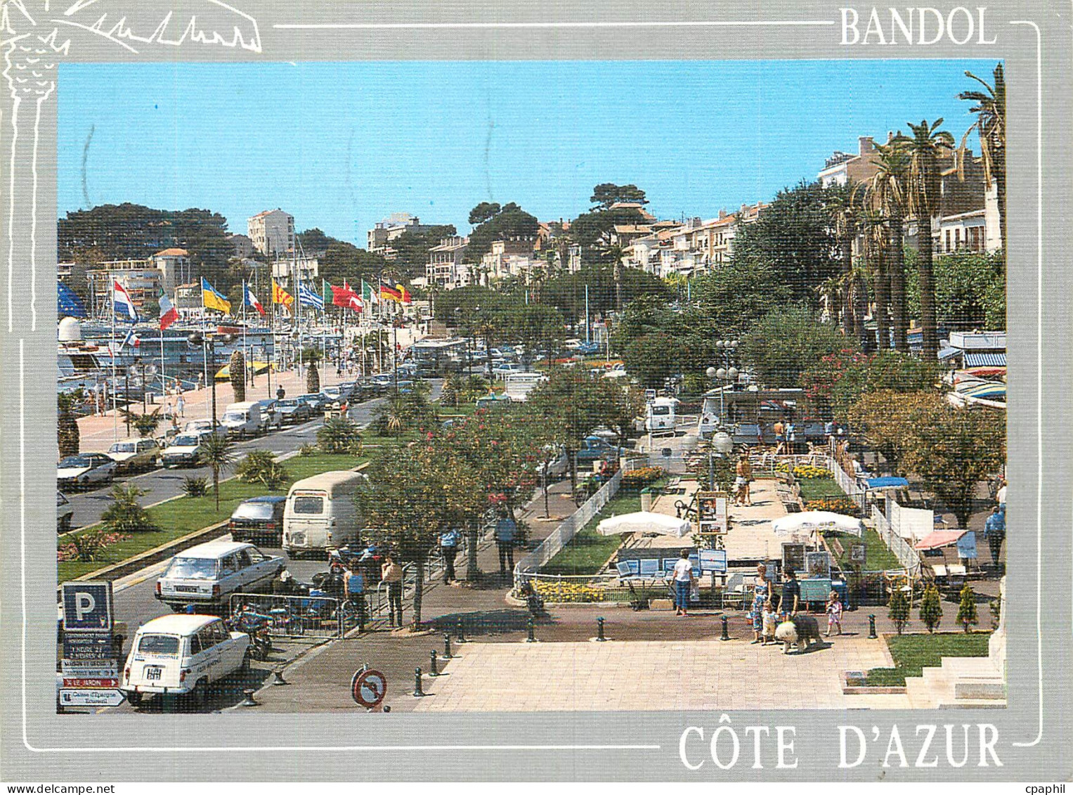 CPM Bandol Promenade sur le quais