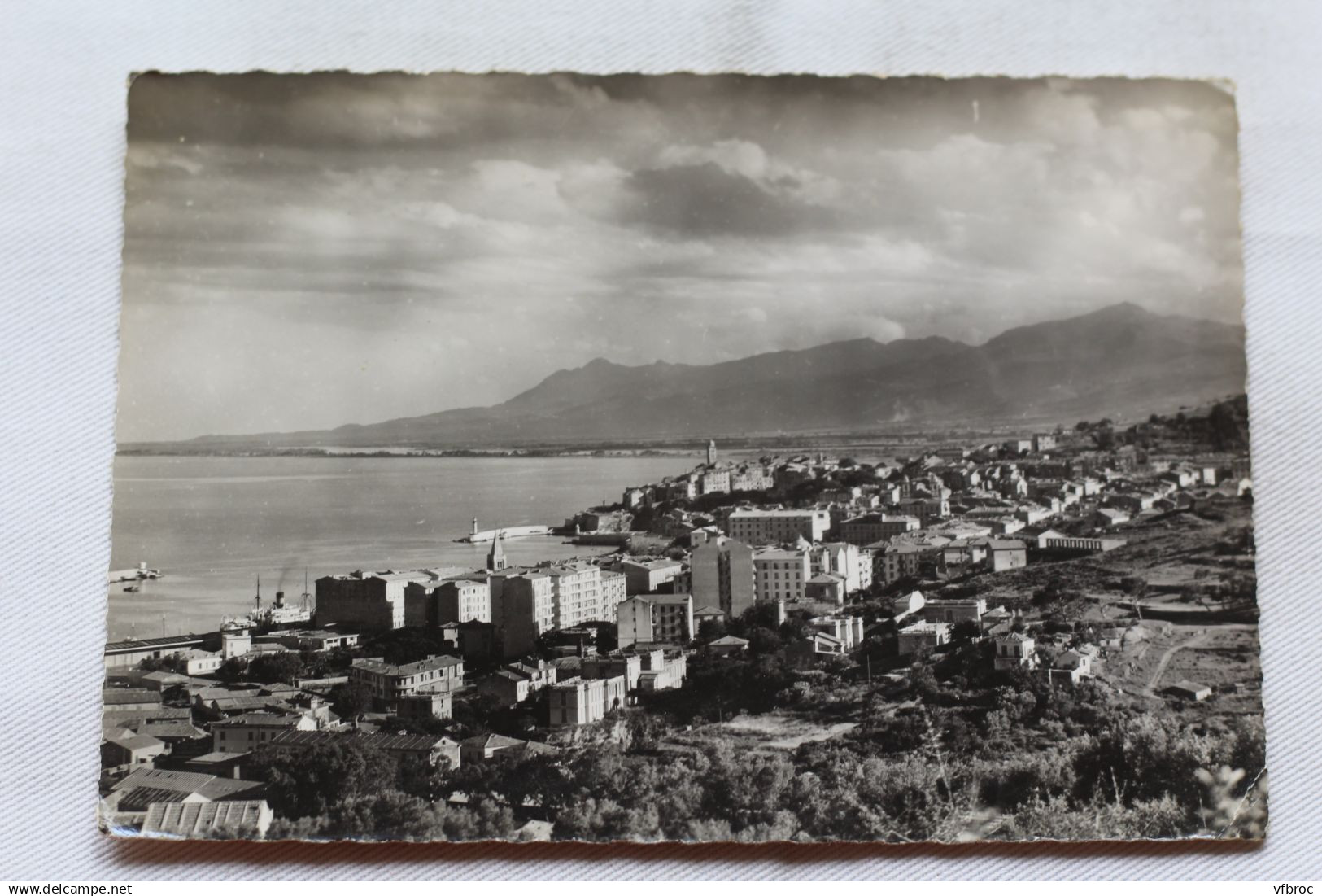 Cpm, Bastia, vue générale, Corse 20