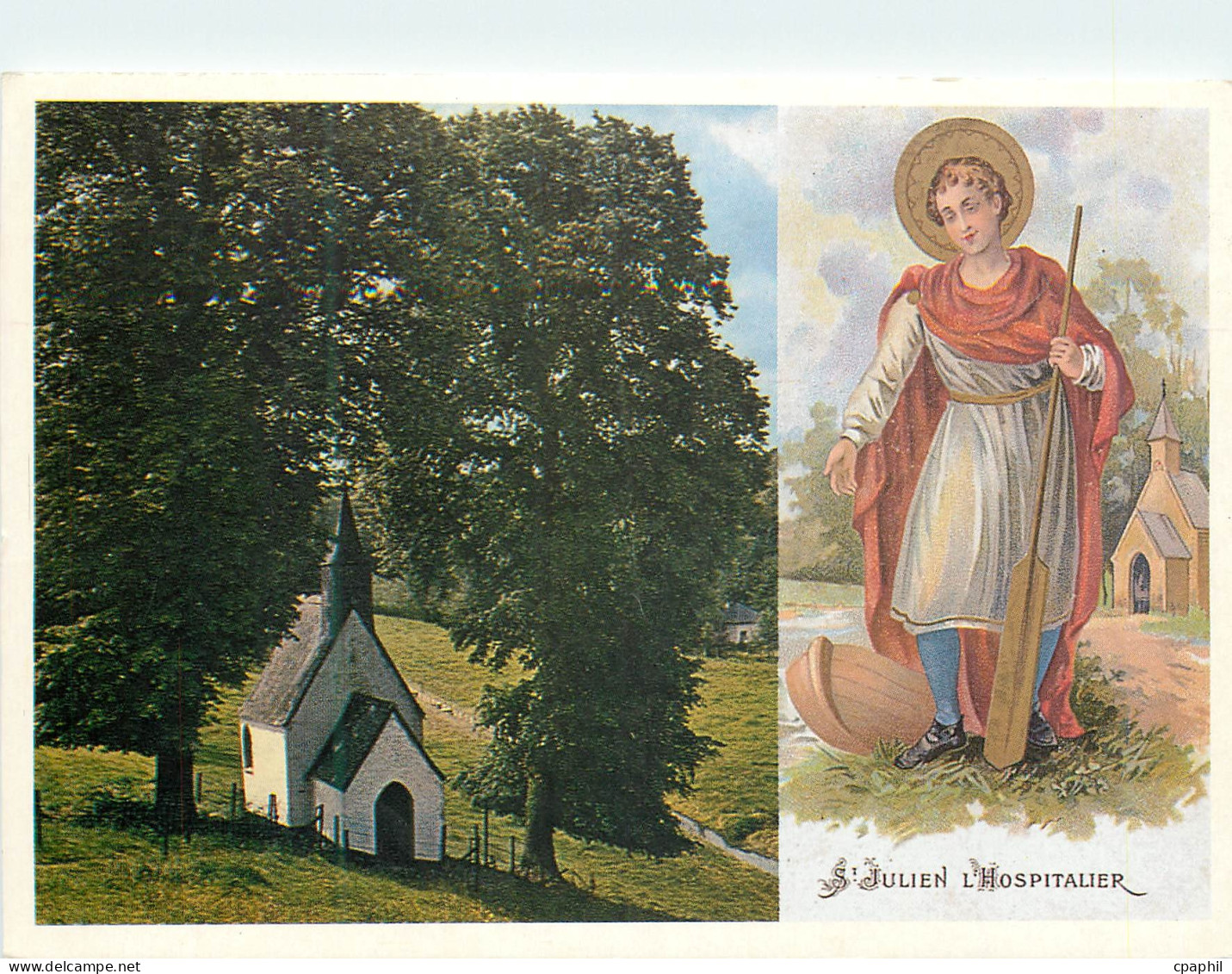 CPM Beaumont Chapelle saint julien