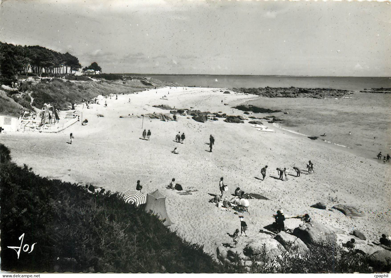 CPM Beg Meil Finistere Vue generale de la Plage de les Dunes