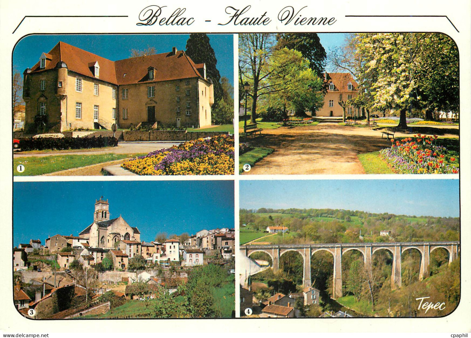 CPM Bellac Haute Vienne Pays des Bellachons