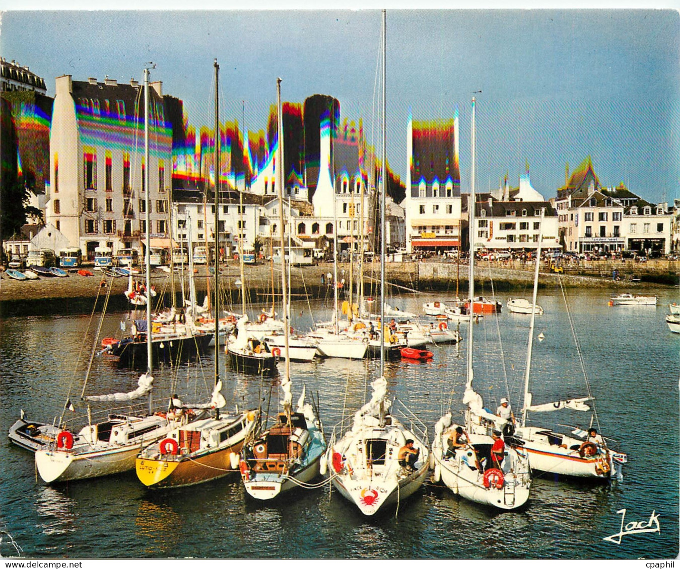 CPM Belle Ile en Mer Le port du Palais