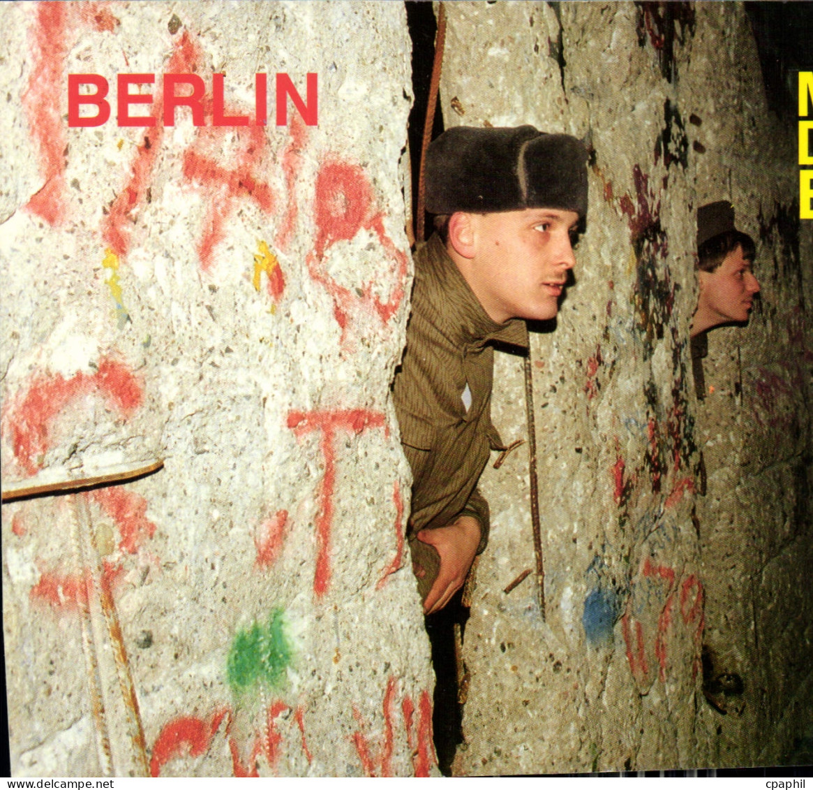 CPM Berlin Die Mauer an der Charlottenstrabe