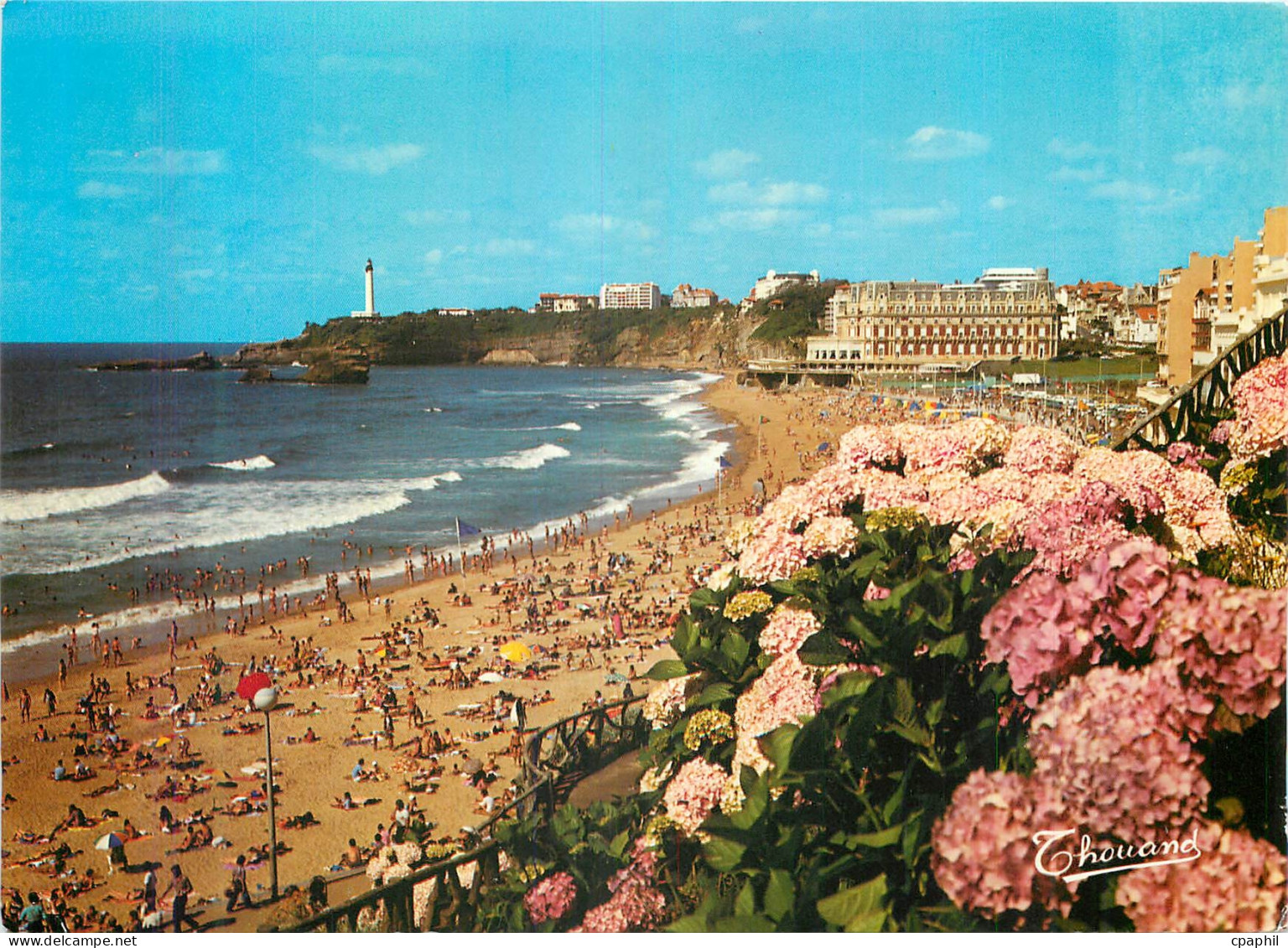 CPM Biarritz La grande Plage
