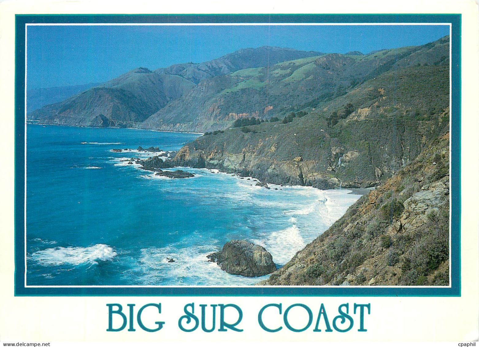 CPM Big sur Coast California
