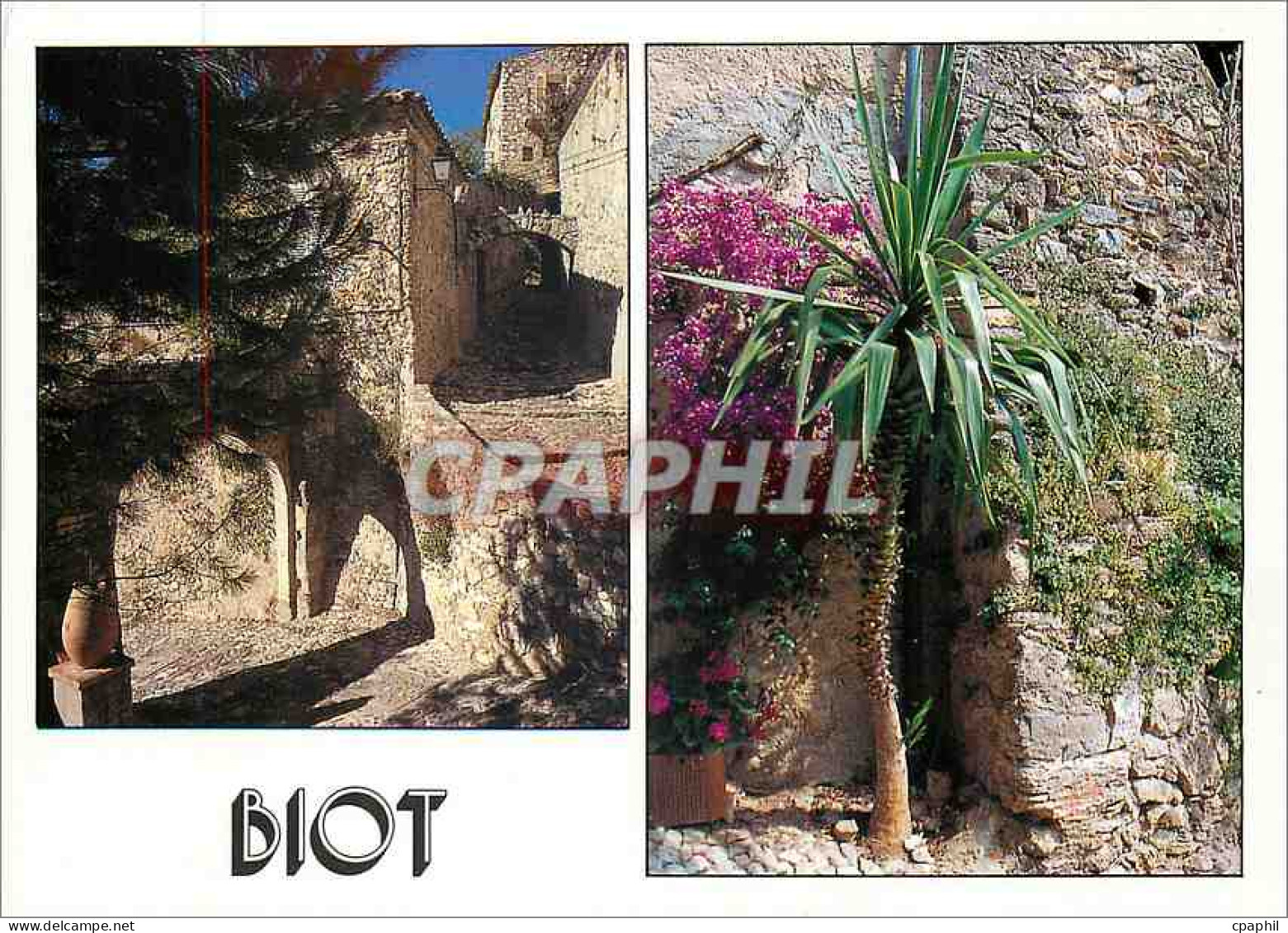 CPM Biot Alpes Maritimes Une ruelle pittoresque
