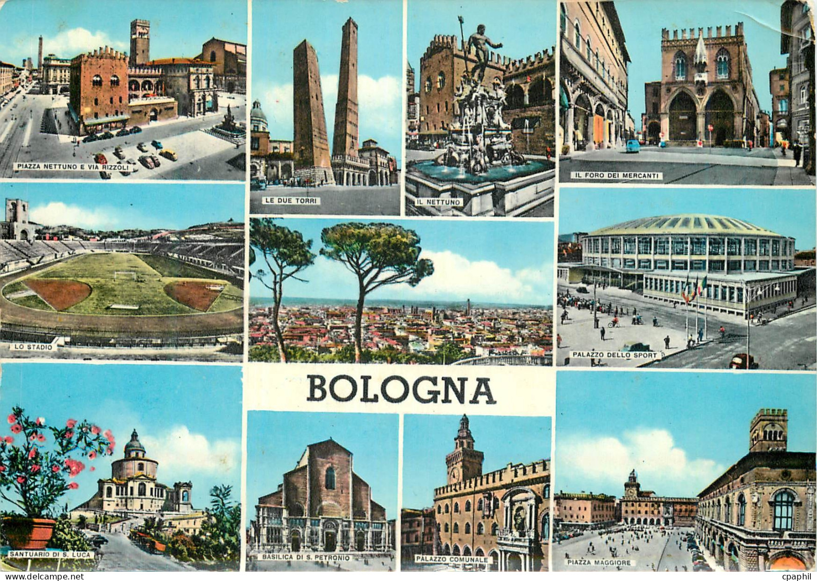 CPM Bologna Souvenir de Bologna