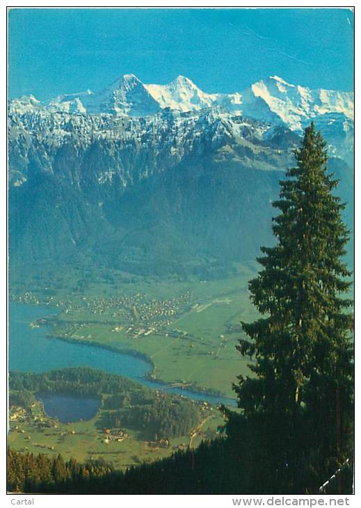 CPM - Bönigen am Brienzersee mit Eiger, Mönch und Jungfrau