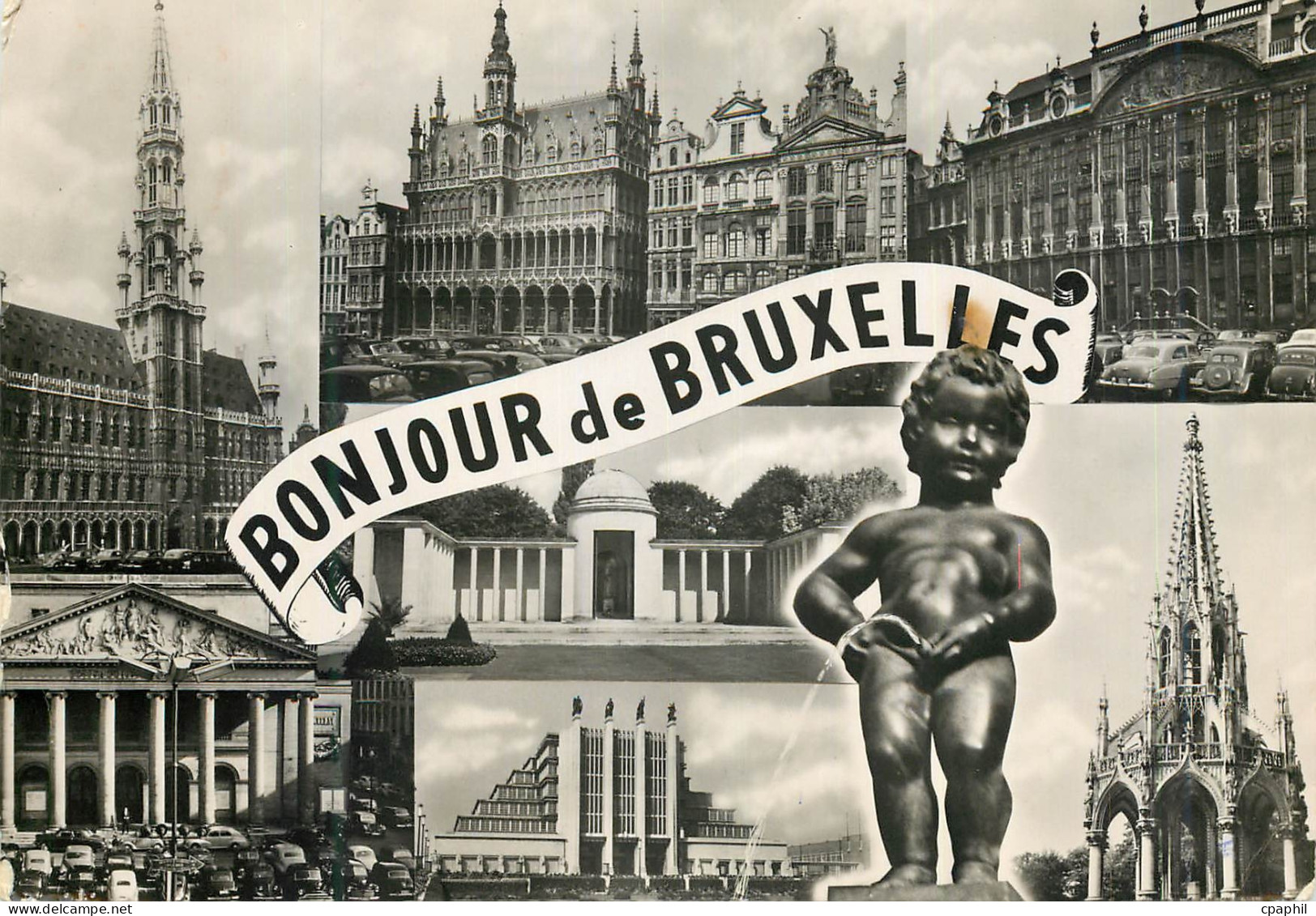 CPM Bonjour de Bruxelles Manneken Pis