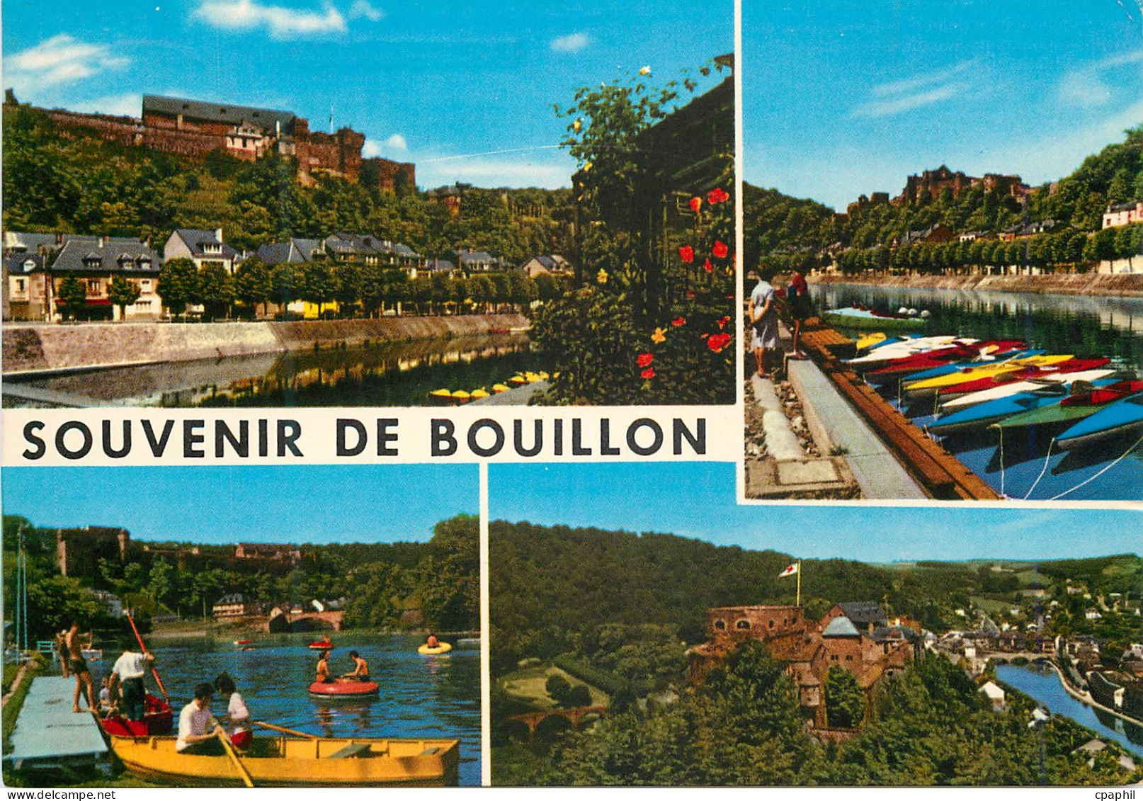 CPM Bouillon souvenir
