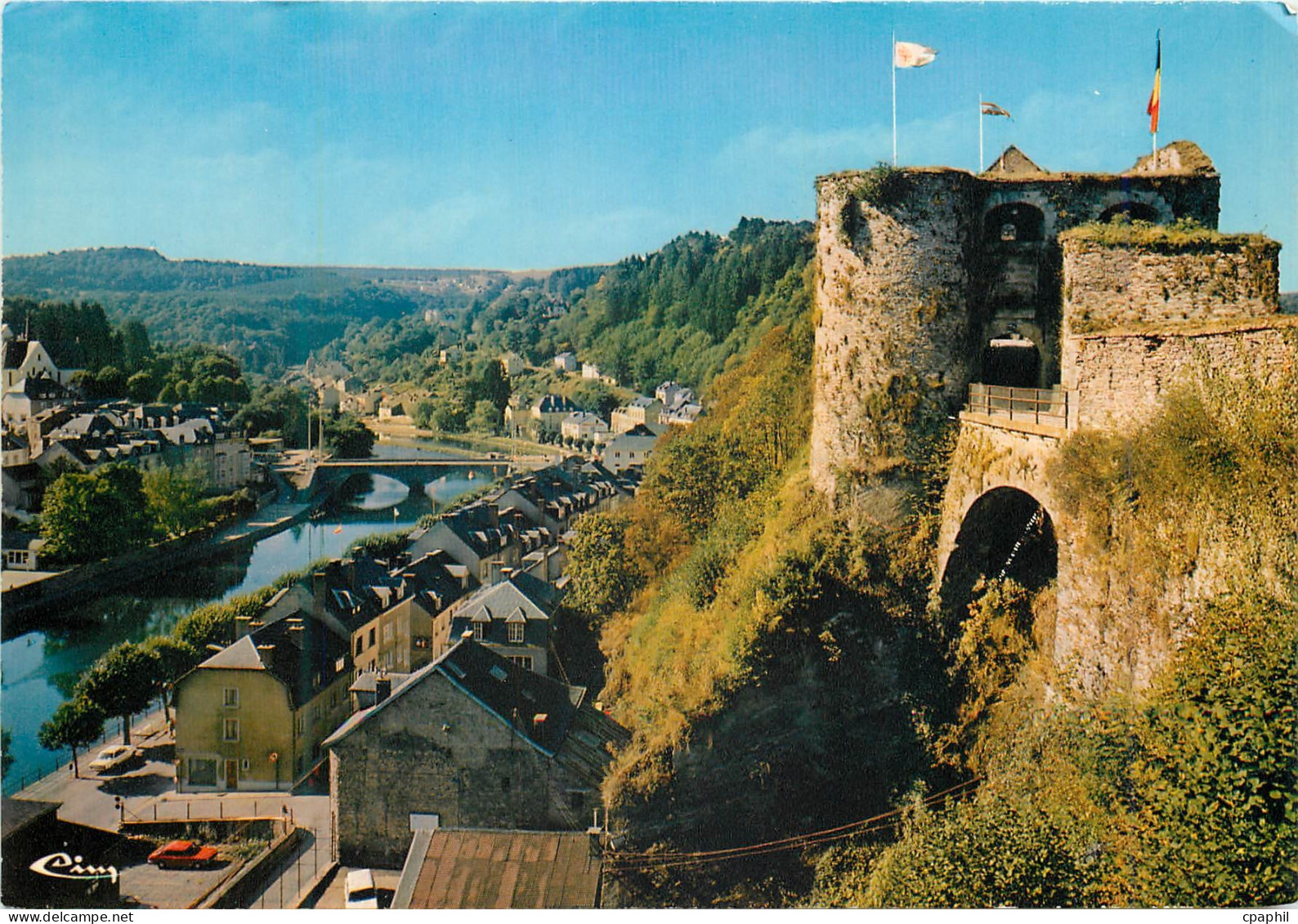 CPM Bouillon sur semois le chateau de bouillon le 1er batisseur