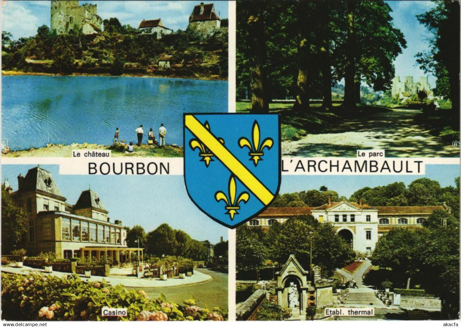 CPM BOURBON-L'ARCHAMBAULT Scenes (1204632)