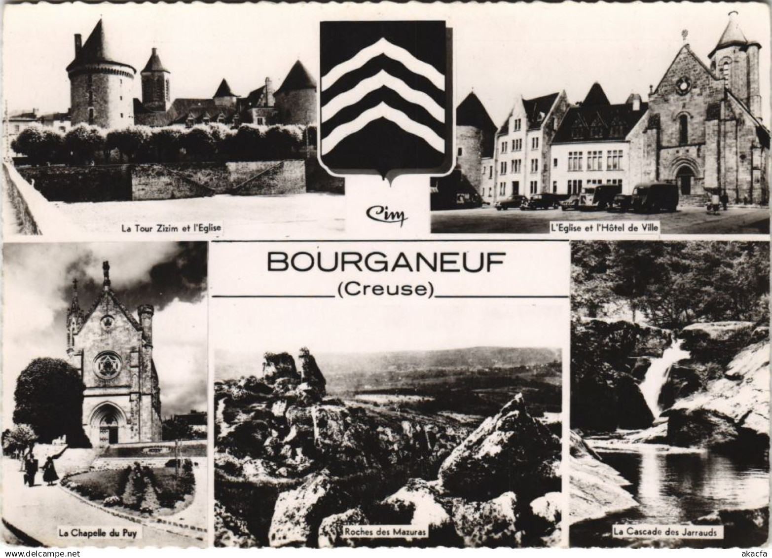 CPM Bourganeuf Souvenir (16292)