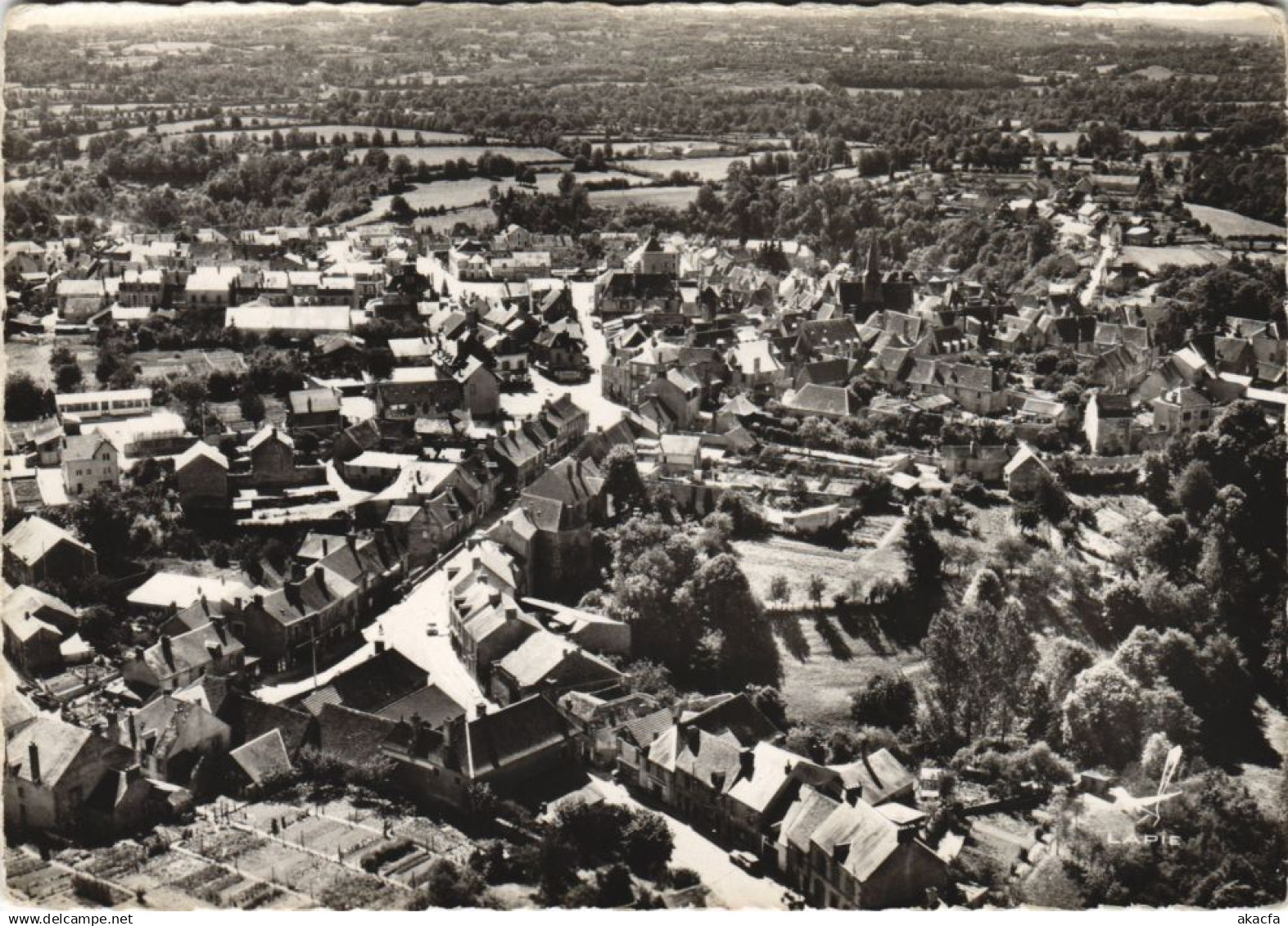 CPM Boussac Vue d'ensemble (16268)