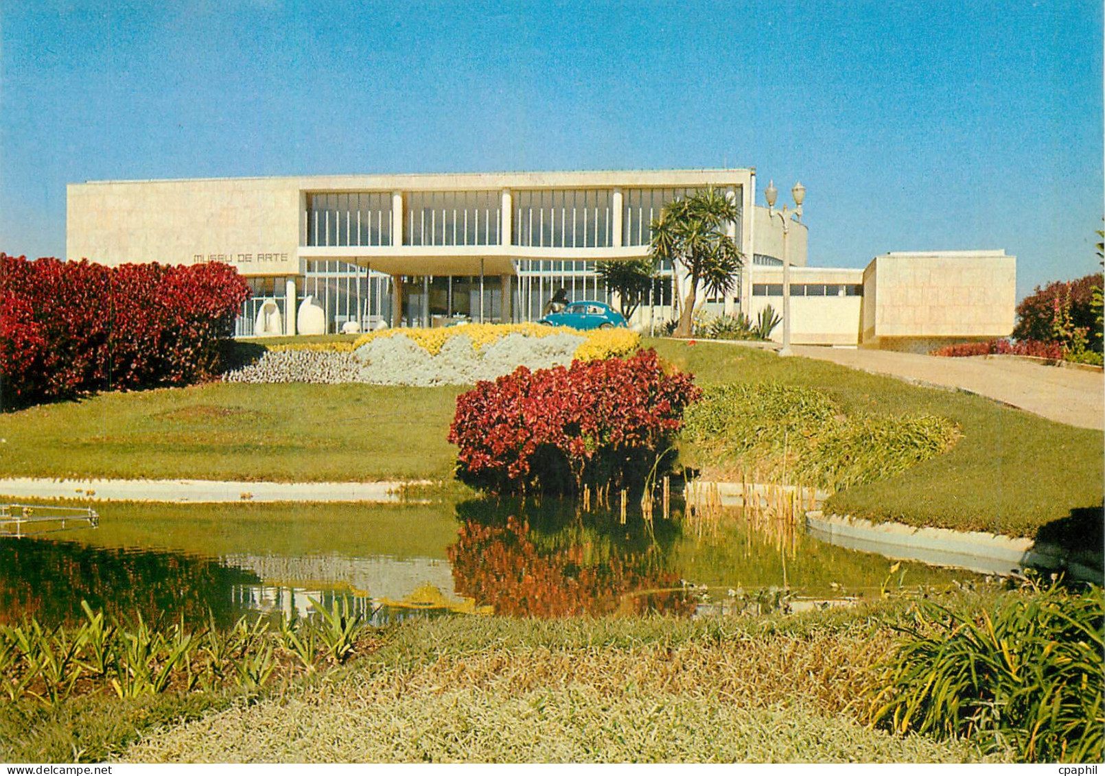 CPM Brasil Turistico Belo Horizonte MG Art Museum the old Casino