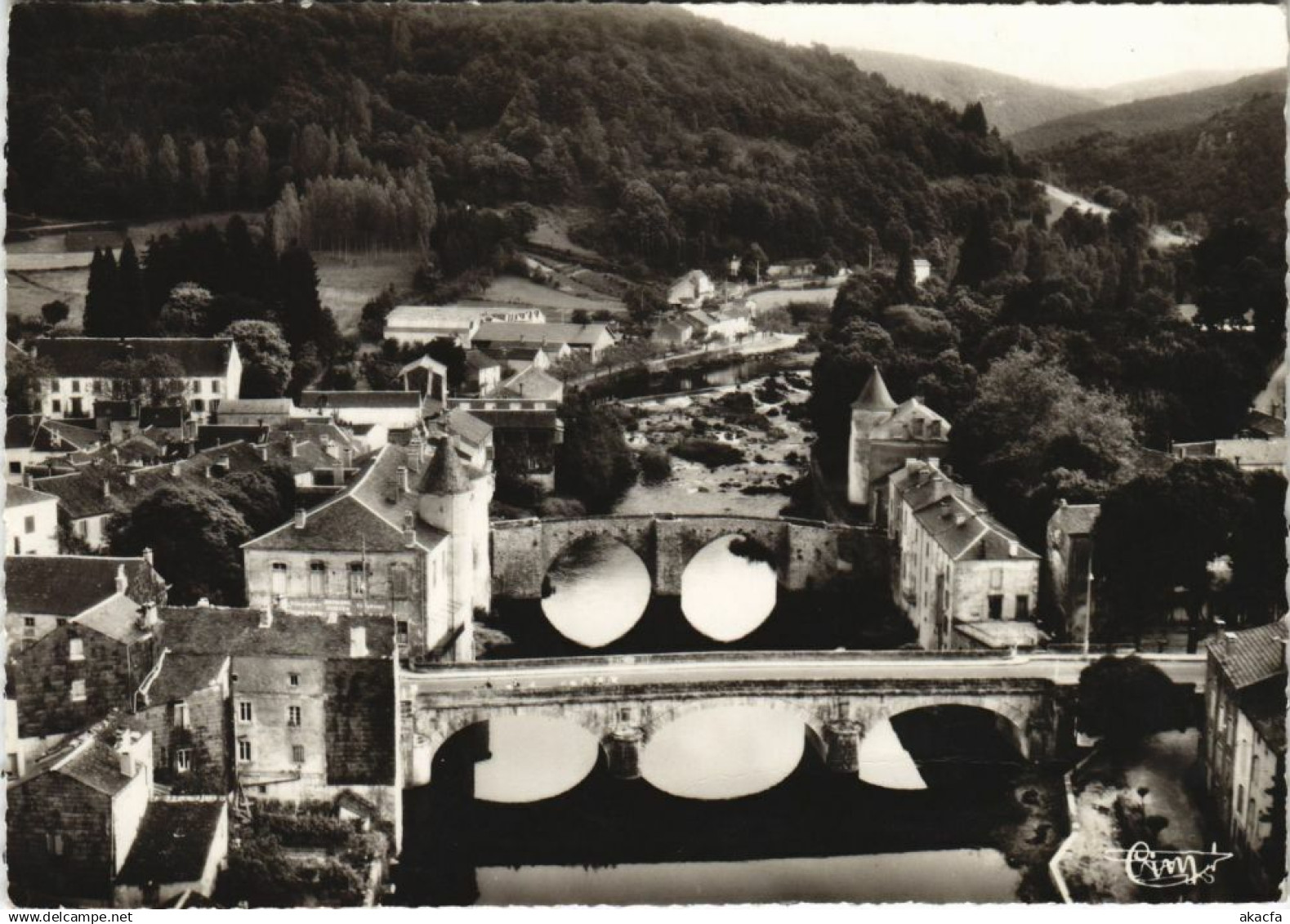 CPM BRASSAC-sur-l'AGOUT Les 2 ponts (20363)
