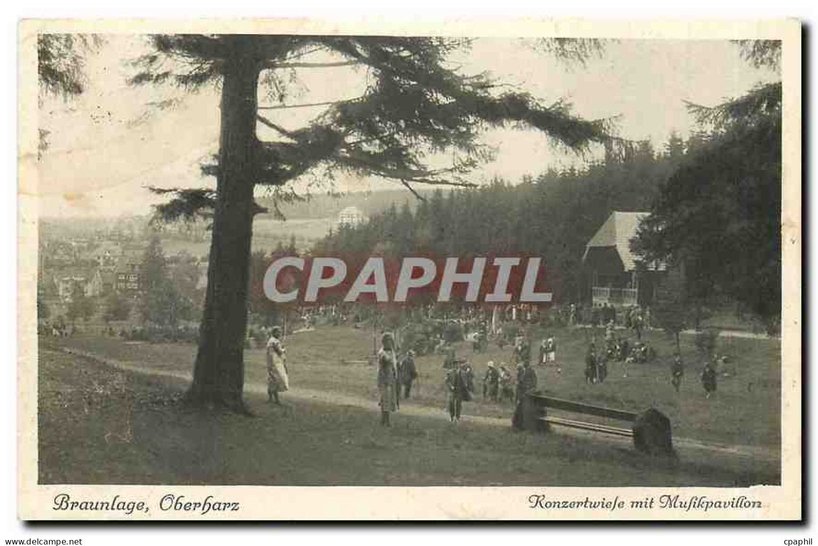 CPM Braunlage Oberharz Konzertwiefe mit Musikpavillon