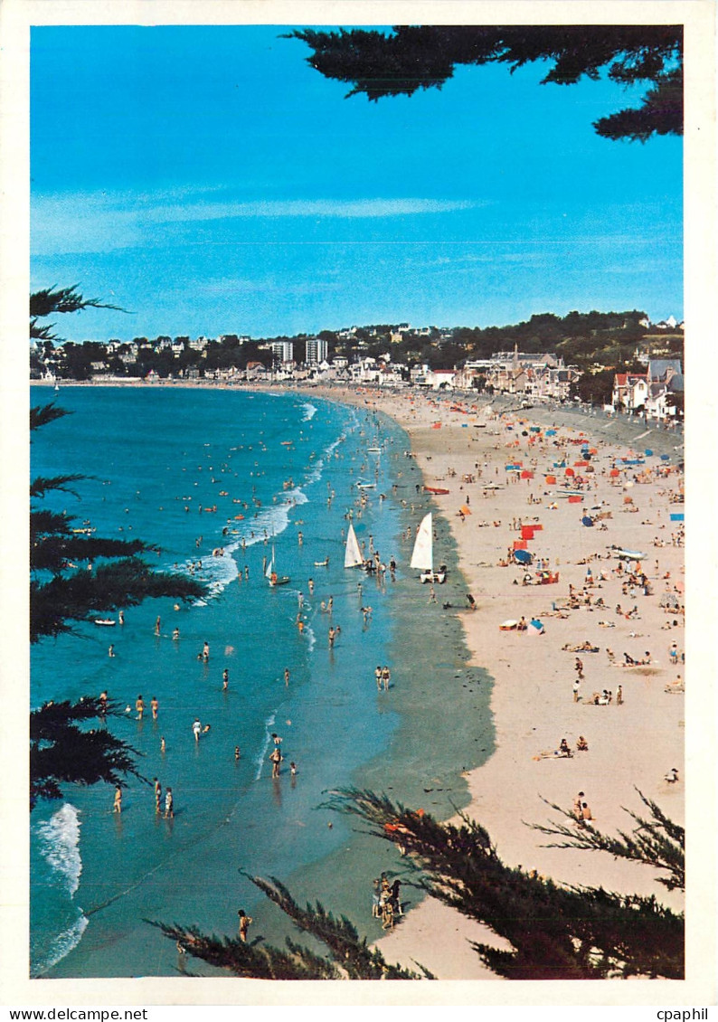 CPM Bretagne Le Val Andre La Plage vue des Murs Blancs