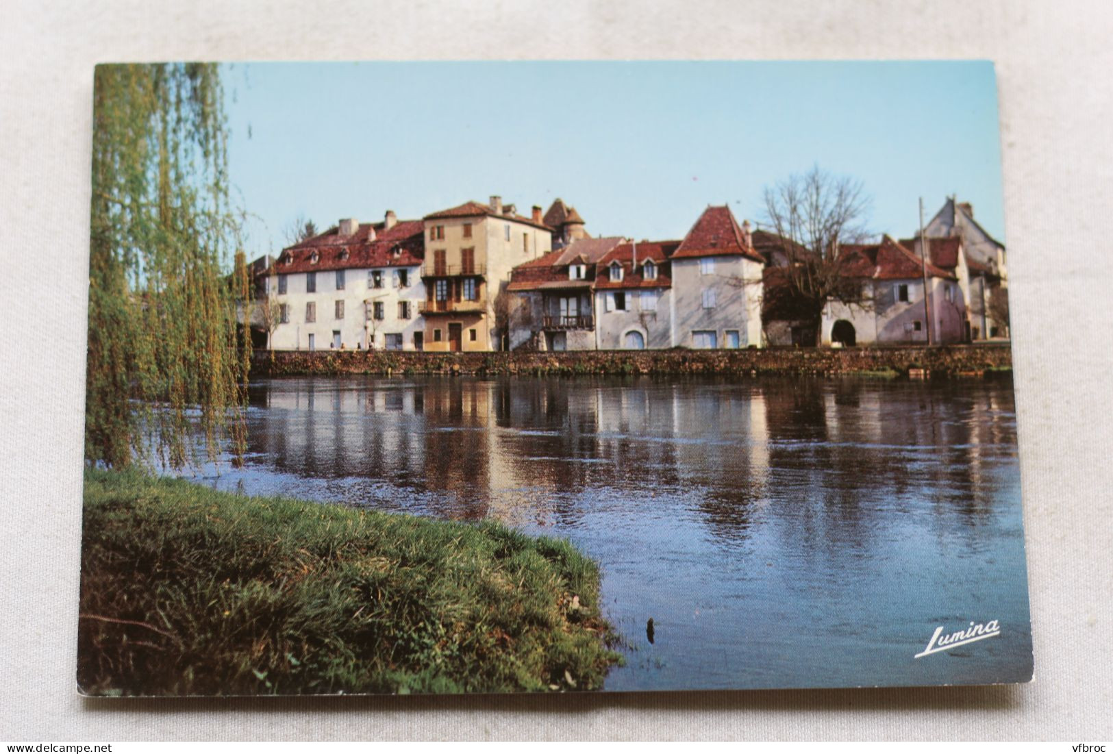 Cpm, Bretenoux, les quais et la Cère, Lot 46