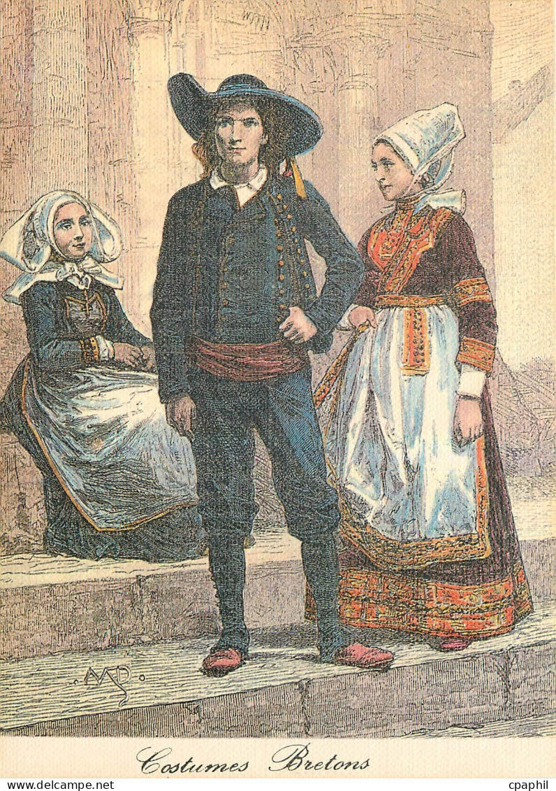 CPM Bretons de Pont Aven et de Douarnenez