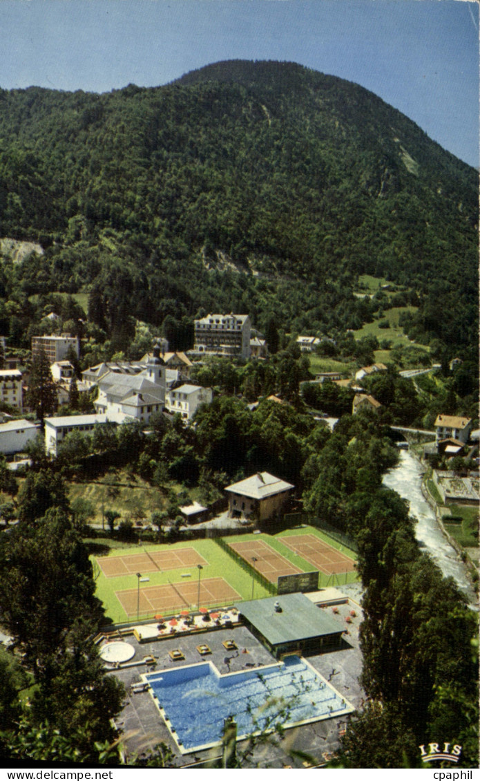 CPM Brides les Bains Savoie Tennis Piscine