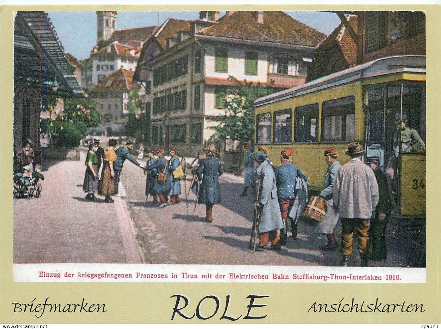 CPM Briefmarken Role Ansichtskarten