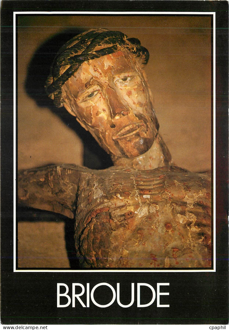 CPM Brioude Haute Loire Le Christ Lepreux