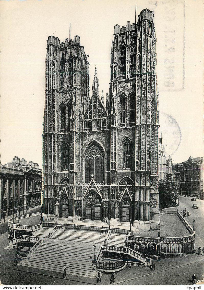 CPM Bruxelles Eglise Sainte Gudule