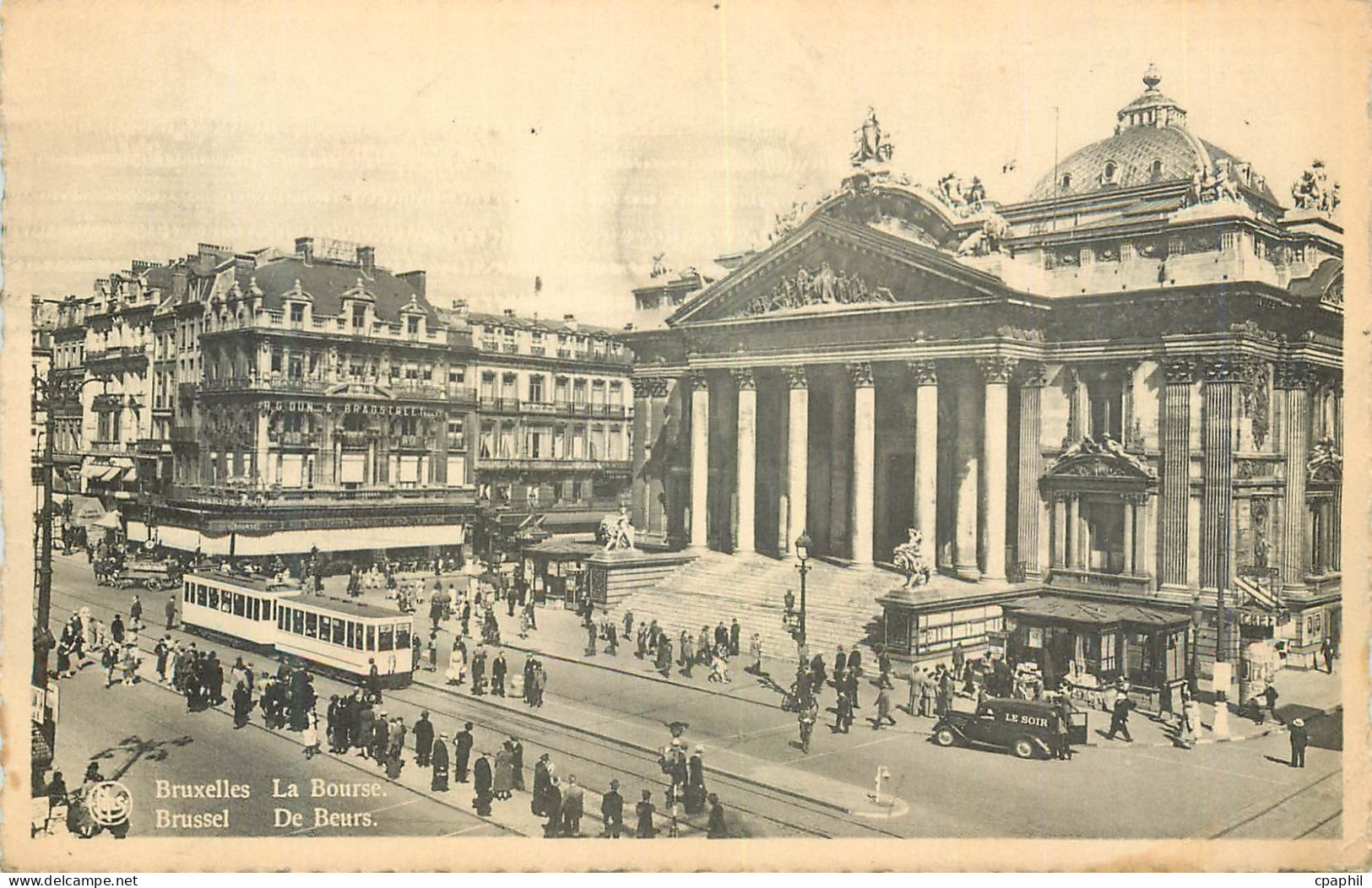CPM Bruxelles La Bourse