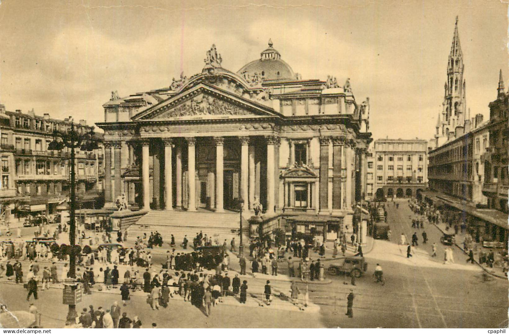 CPM Bruxelles La Bourse