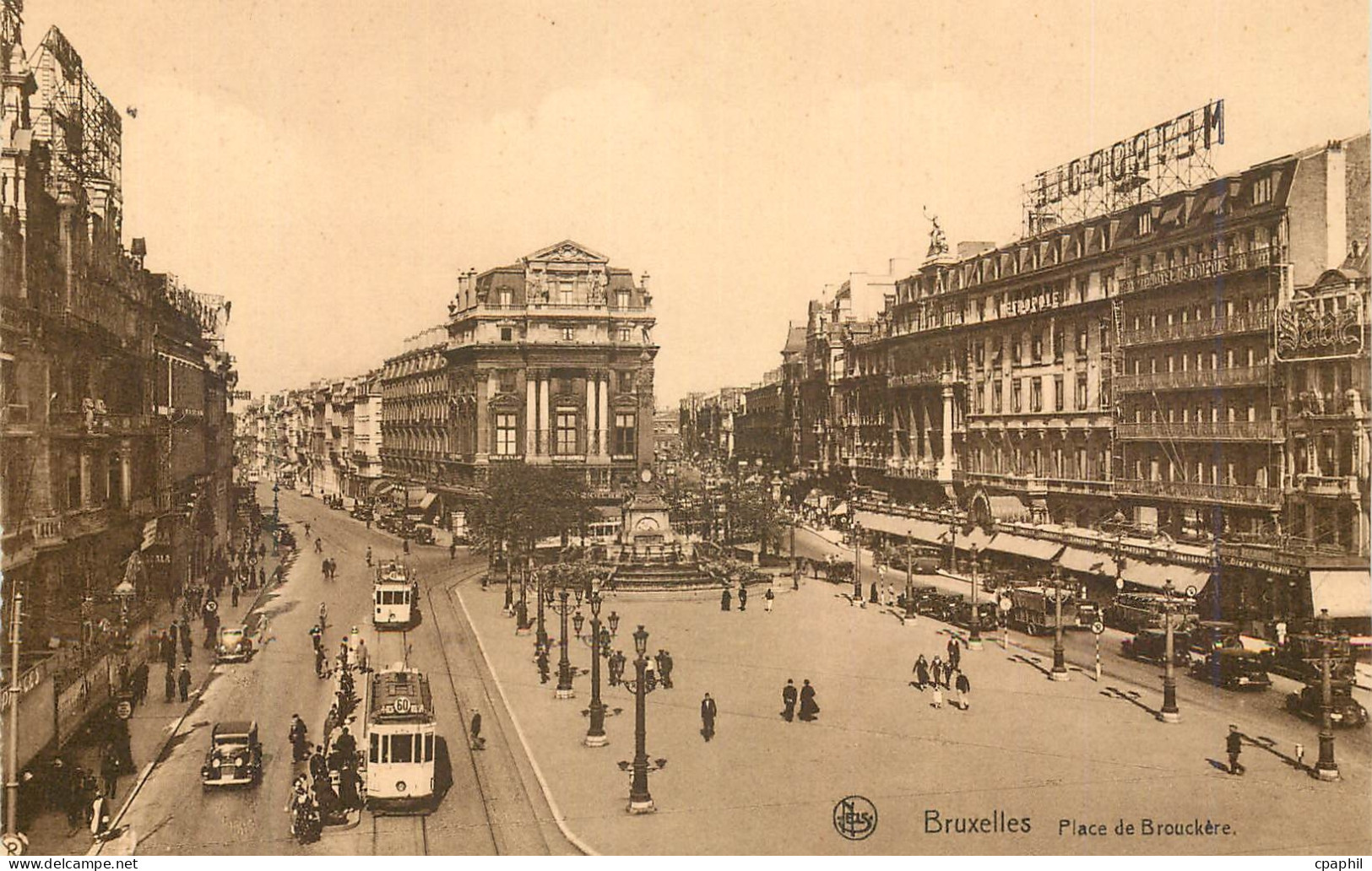 CPM Bruxelles Place de Brouckere Tramway