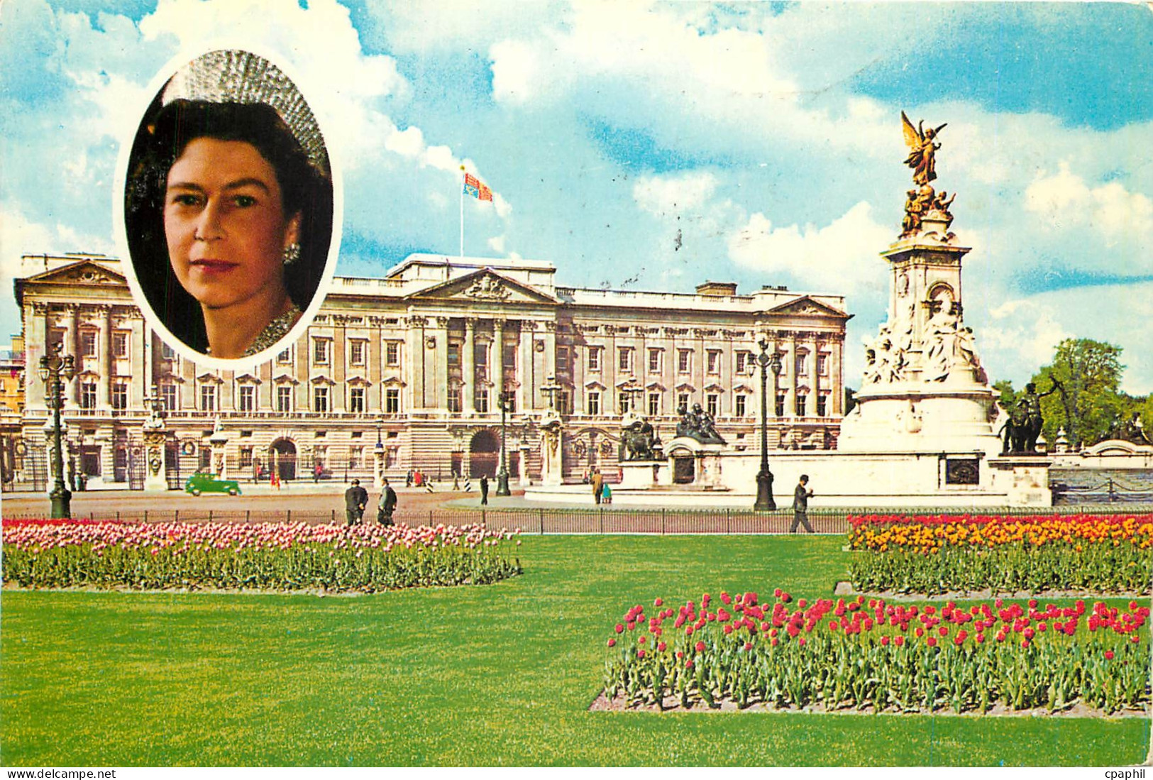 CPM Buckingham Palace London Elizabeth I