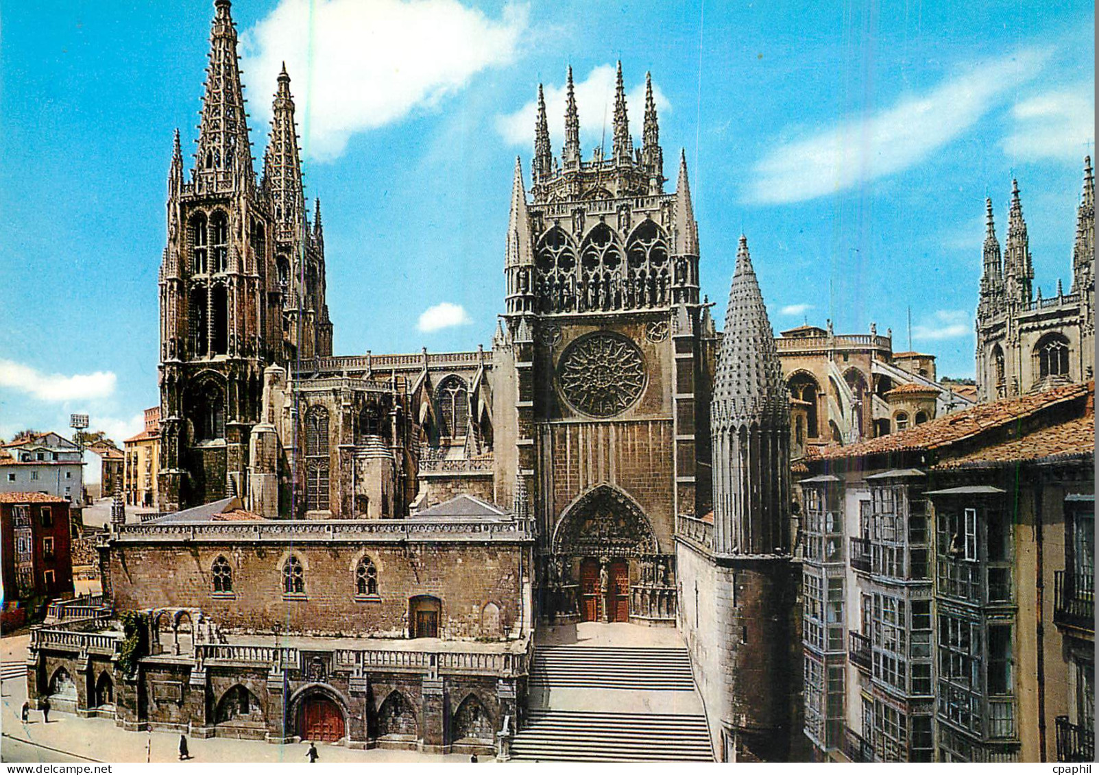 CPM Burgos Cathedrale Facade Sud