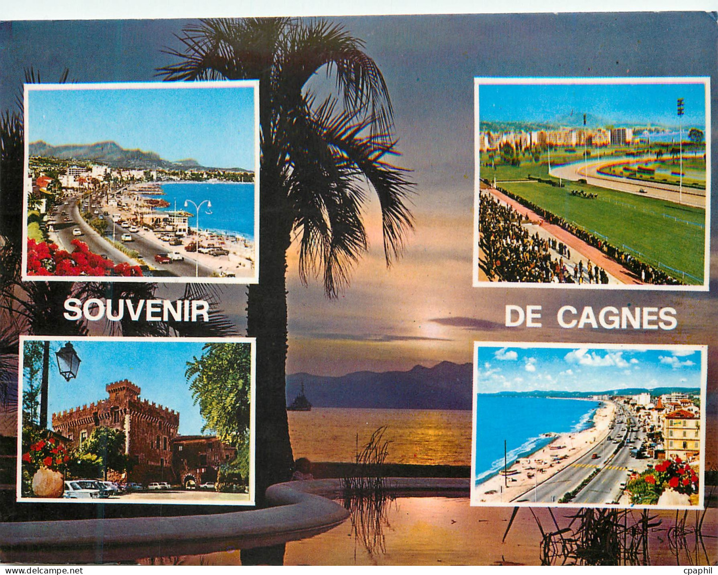 CPM Cagnes sur Mer Cote d'Azur French Riviera