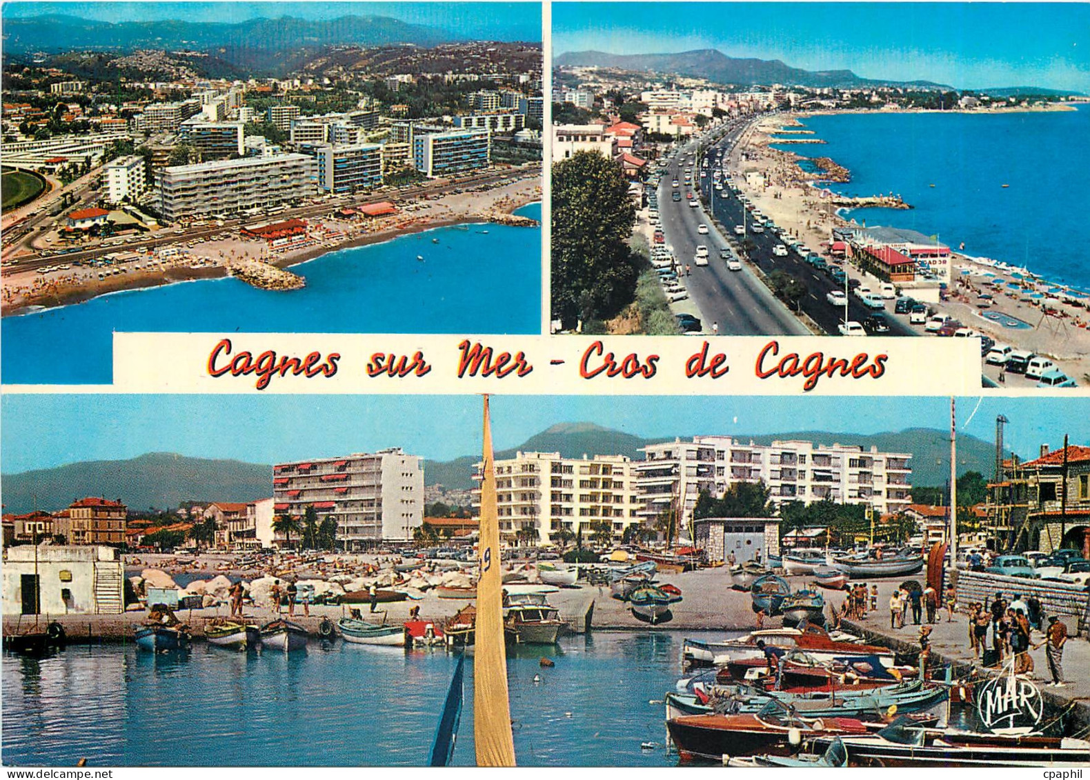 CPM Cagnes sur mer Cros du Cagnes