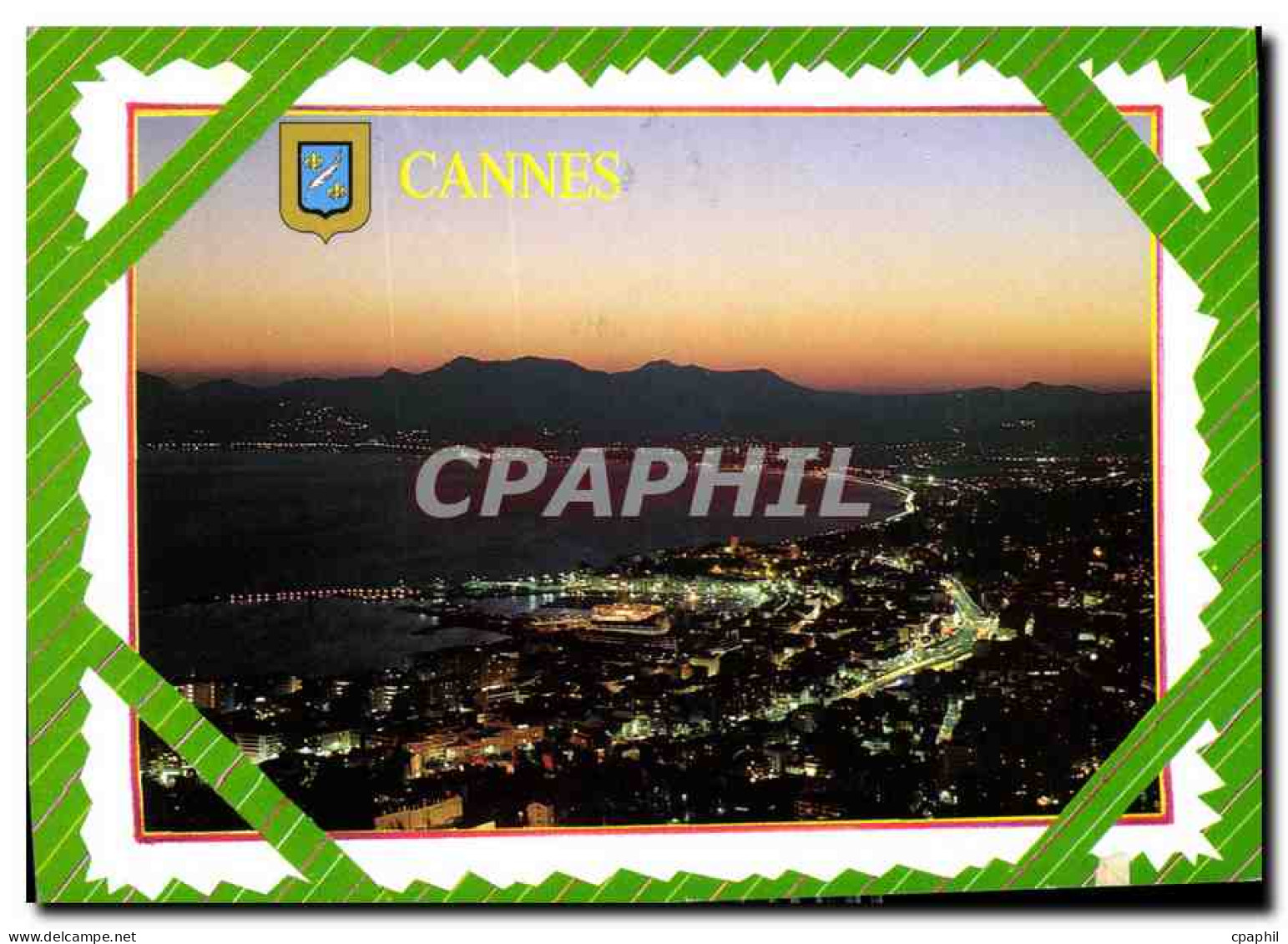 CPM Cannes La nuit